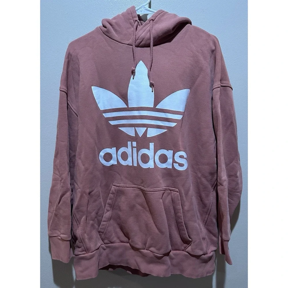 Adidas Men's Adicolor Classic‎ Trefoil Hoodie Size Small